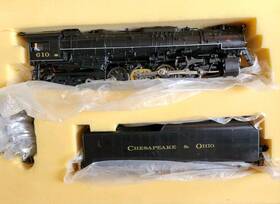 15719 Precision Scale Co. Brass Chesapeake And Ohio Railway The Greenbrier Class J-3a O-scale Rare