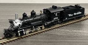 Psc-16750-1 Precision Scale Co. Hon3 Brass #16750-1 K-27 2-8-2 Locomotive Rio Grande #456