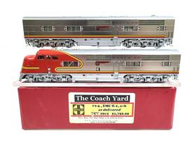 Tcy-2001 Precision Scale Co The Coach Yard Tcy Sam-tech At&sf Emc E-1 A B Santa Fe #3 Ho Brass #tcy-2001 Dcc
