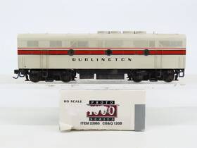 23965 Proto 1000 Ho Cb&q F3b Diesel #120b - Weathered Unpowered With Dcc And Sound