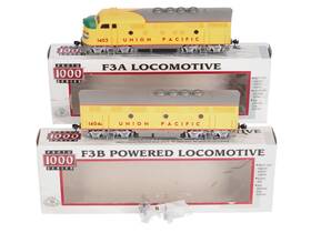 23971 Proto 1000 Union Pacific F3a/b Diesel Locomotive Set Ex/box