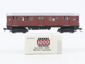 30023 Proto 1000 Ho Nyct New York City R17 Red Bird Subway Car #6809 Unpowered