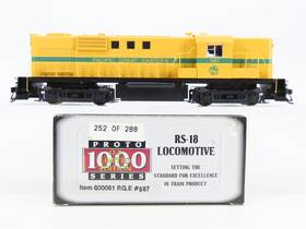 600061 Proto 1000 Ho Scale Pge Pacific Great Eastern Rs-18 Diesel Loco #587