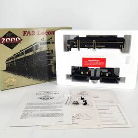 Proto 2000 077071083577 Life Like 8357 Fa2 Locomotive Western Maryland Wm #303 New Gears
