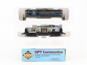 5817 Proto 2000 077071230049 Ho Scale 23004 C&o Chesapeake And Ohio Emd Gp7 Diesel #5817 - Bad Gears