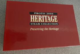 Pr23334 Proto 2000 077071233347 Heritage Steam Collection N&w #2011 2-8-8-2 And Tender #pr23334