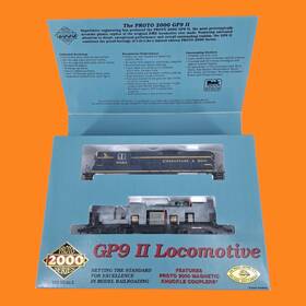 6023 Proto 2000 077071236058 Series Limited Edition Ho Scale Gp9 Ii Locomotive C&o 23605
