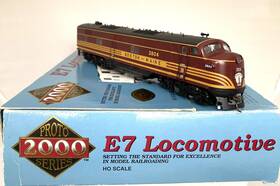 21056 Proto 2000 Ho Boston And Maine E7 #3804 Dcc Sound A Unit