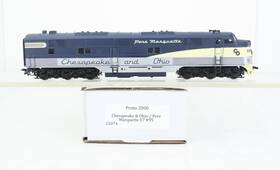 21074 Proto 2000 Ho Chesapeake And Ohio / Pere Marquette E7 Diesel #95 Mars Light