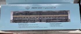 21669 Proto 2000 Life Like Ho Pennsylvania Pb Locomotive Brunswick Green Unpowered