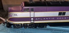 223201 Proto 2000 Ho Scale Atlantic Coast Line E6 Diesel Locomotive With Mars Light Tested