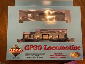 Gp-30 Proto 2000 23120 Ho Prr Diesel Engine In Original Box #2240 New Gears Installed
