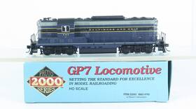 23243 Proto 2000 Ho Baltimore And Ohio Gp7 Diesel With Steam Generator #743