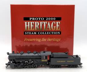 232854 Proto 2000 Ho Scale Canadian Pacific Usra 0-8-0 Steam Locomotive #6942 Ln