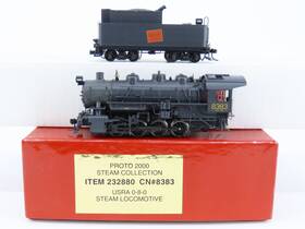 232880 Proto 2000 Ho Scale Broadway Limited Bli Cn Railway Usra 0-8-0 Steam Loco #8383