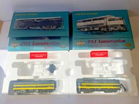 23472 Proto 2000 Series Frisco Fa1 And Fb1 Locomotive Ho Scale Pair