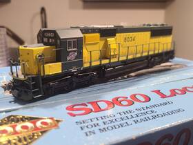 Sd-60 Proto 2000 23482 Ho Locomotive C&nw 8029 Ep