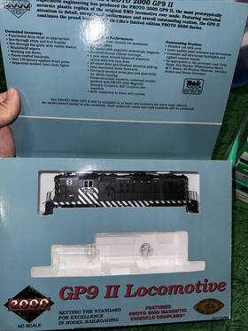 23601 Proto 2000 Ho At&sf Gp9 Diesel Locomotive #722 Ln/box