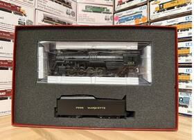 30015 Proto 2000 Heritage Ho Usra 2-8-4 Pere Marquette Steam Locomotive With Tender Lnib