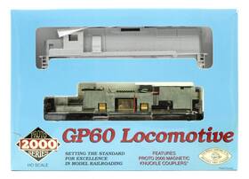 30551 Proto 2000 Ho Emd Gp60 Locomotive - Undecorated