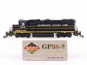 Gp38-2 Proto 2000 30766 Ho Scale Scl Seaboard Coast Line Diesel Locomotive #500