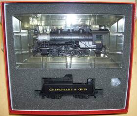 31575 Proto 2000 Inch Heritage Ho Chesapeake And Ohio 0-8-0 Loco #369 Dcc Only Sound Eib