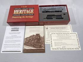 7469 Proto 2000 Nyc And St. Louis #717 2-8-4 Berkshire Steam Locomotive With Box 1 160