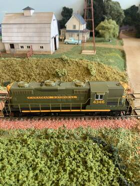 89010 Proto 2000 Ho Gp19r Gp18 Canadian National 4346. New Gears. # 89010. Iob