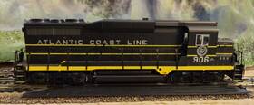 Proto 2000 920-23076 Ho Gp 30 Phase Ii Atlantic Coast Line Road #906 With Dcc Only Nice