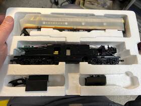 920-31723 Proto 2000 Ho E8/9 Seaboard Sal Locomotive Set #3053 Ob