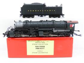 920-32008 Proto 2000 Ho Scale Prr Pennsylvania 2-8-8-2 Steam Locomotive #377