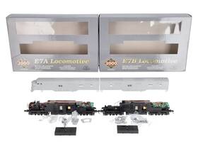 920-40554 Proto 2000 Ho Scale Undecorated E7a/b Diesel Locomotive Set Ln/box