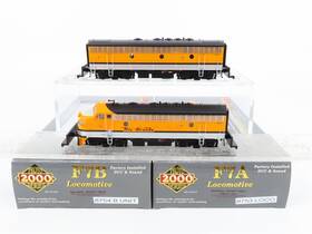 920-40653 Proto 2000 Ho Scale D&rgw Rio Grande F7a/b Diesel Set With Dcc And Sound 920-40653 Proto 2000 Ho Scale D&rgw Rio Grande F7a/b Diesel Set With Dcc And Sound