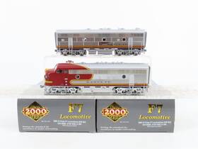 920-40688 Proto 2000 Ho Scale Atsf Santa Fe F7 A/b Diesel Set With Dcc