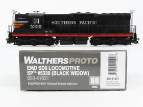 920-41621 Proto 2000 Ho Sp Inch Black Widow Emd Sd9 Diesel #5339 With Dcc And Sound