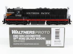 920-41622 Proto 2000 Ho Scale Walthers Sp Inch Black Widow Sd9 Diesel Loco #5362 Wdcc