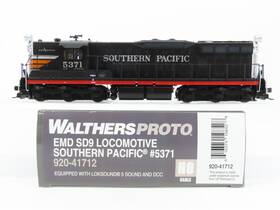 920-41712 Proto 2000 Ho Walthers Sp Inch Black Widow Emd Sd9 Diesel #5371 With Dcc And Sound