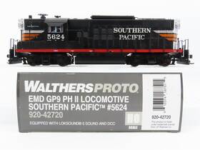 Proto 2000 920-42720 Ho Walthers Sp Inch Black Widow Gp9 Ph 2 Diesel #5624 With Dcc And Sound