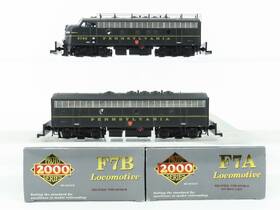 920-47635 Proto 2000 Ho Prr Pennsylvania Emd F7a/b Diesel Set - Dcc Ready