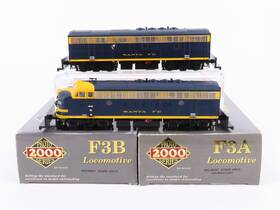 920-48227 Proto 2000 Ho Atsf Santa Fe F3a/b Diesel Set #201l/201a - Dcc Ready