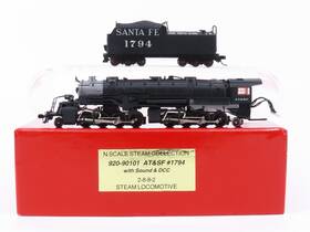 920-90101 Proto 2000 N Scale Atsf Santa Fe 2-8-8-2 Steam Locomotive #1794 With Dcc 920-90101 Proto 2000 N Scale Atsf Santa Fe 2-8-8-2 Steam Locomotive #1794 With Dcc