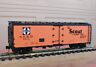 R-16504 Usa Trains Santa Fe The Scout Map Reefer Metal Wheels