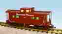 R12170 Usa Trains S.p Center Cupola Caboose 1054 W Metal Wheels Nib