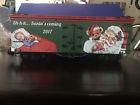 R13035a Usa Trains Autographed Christmas Refrigerator Car