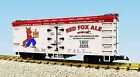 R16369 Usa Trains Largay Brewing Red Fox Ale Wood Ice Reefer