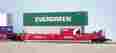 R17156 Scale Outdoor Railroading Usa Trains G Intermodal 5 Unit Articulated Set Canadian Pacific No