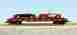 R1721d 1721d Usa Trains Atsf Auto Flatcar W Corvette 2 Oxide Red 89652 Mib