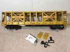 R17234 Usa Trains Axle Two Tier Auto Carrier Flat Car Union