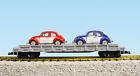 R1730b Usa Trains Norfolk Southern Flat Car With Vw Beatles Scale