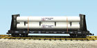 R17613a Usa Trains Bethlehem Steel Pipe Load Flat Cars
